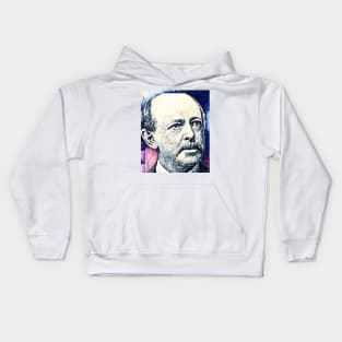 Horatio Alger Portrait | Horatio Alger Artwork 14 Kids Hoodie